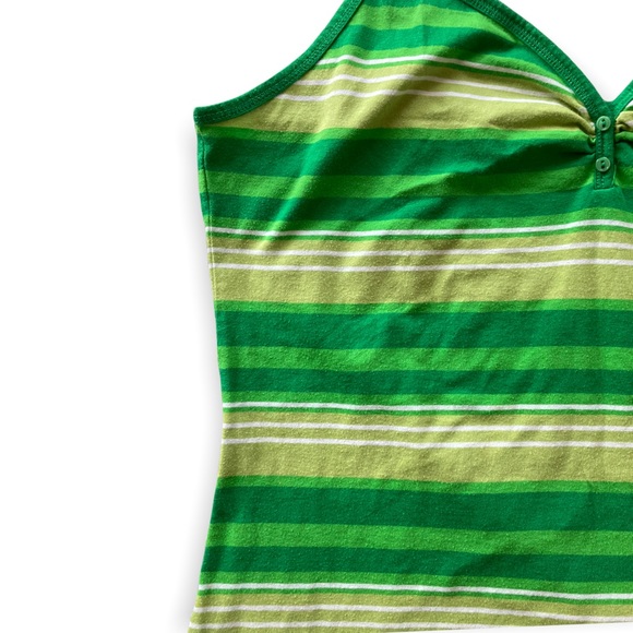 Derek Heart Retro Y2K Watermelon Striped Tank Large - Picture 7 of 9